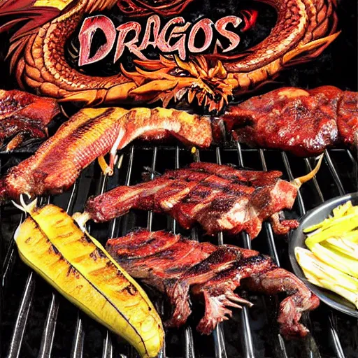 Image similar to dragons bbq