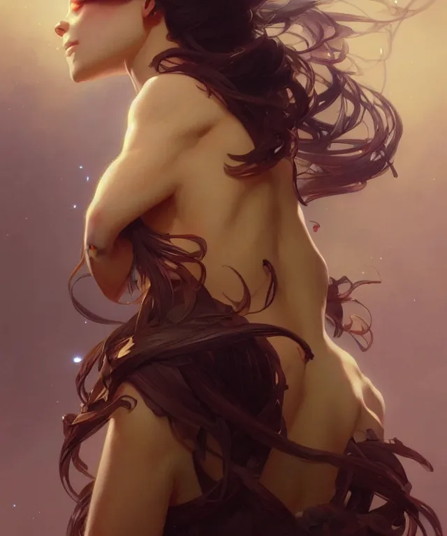 Image similar to anima, elegant, highly detailed, digital painting, artstation, concept art, smooth, sharp focus, illustration, art by artgerm and greg rutkowski and alphonse mucha