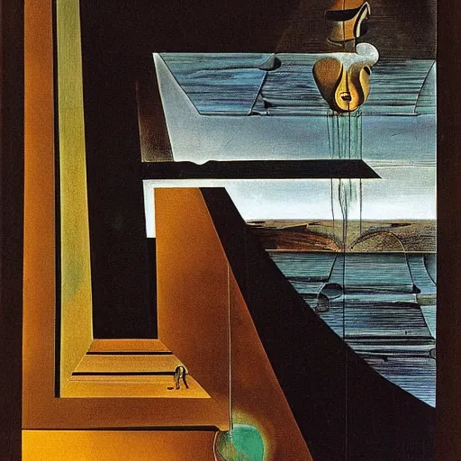 Image similar to quake by salvador dali