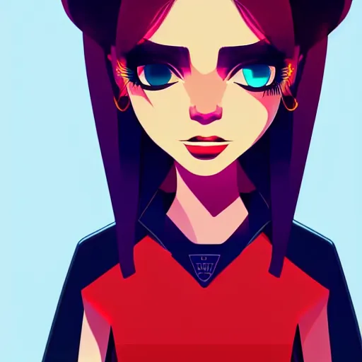 Image similar to 2 d character design, female rapper, vector art, digital art, portrait, 4 k, 8 k, sharp focus, smooth, illustration, concept art, music artist