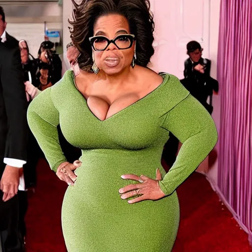 Prompt: oprah is beef with an ancient litch