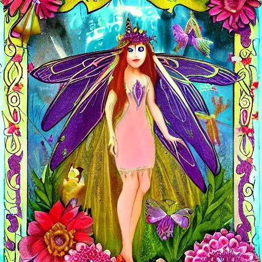 Image similar to fairy queen