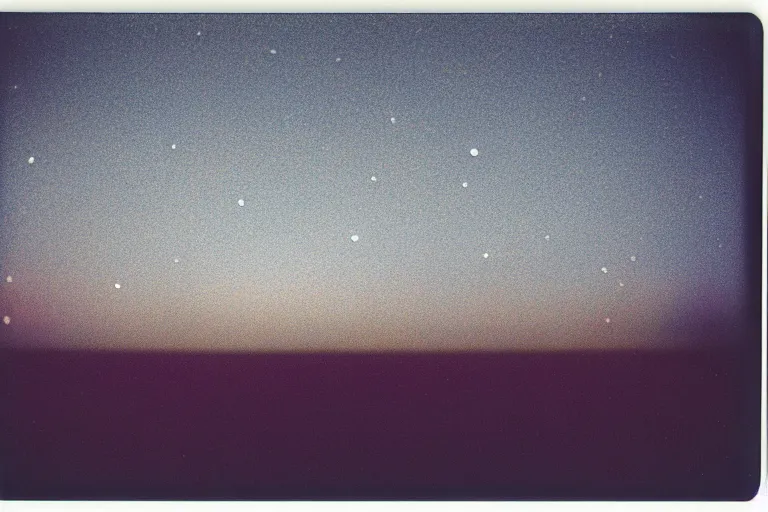 Image similar to theres a star in her eyes and she knows it, polaroid, by rinko kawauchi