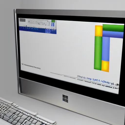 Prompt: windows 3. 1 computer screenshot