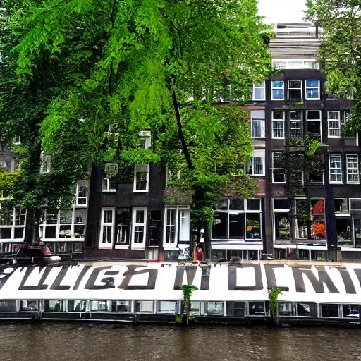Prompt: Jungle Amsterdam