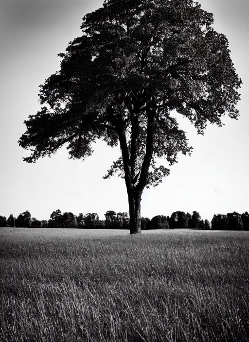 Image similar to pasture, black and white photograph