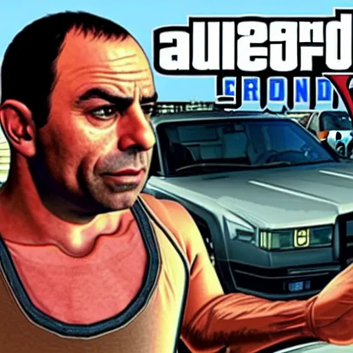 Image similar to Joe Rogan as a playable character in Grand theft auto