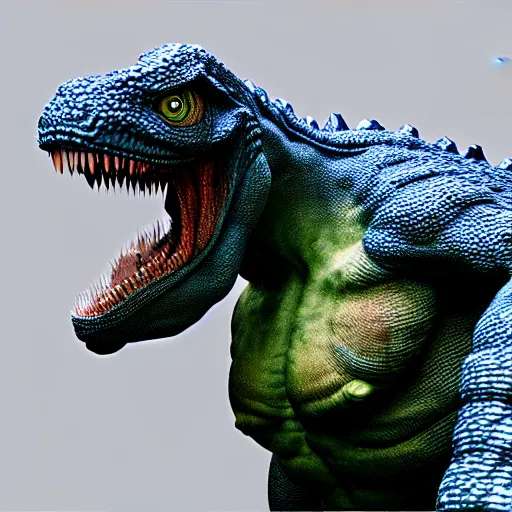 Image similar to Mutated alien Godzilla, photorealistic, 8K