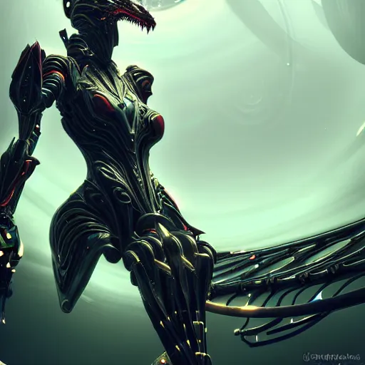 Image similar to highly detailed exquisite warframe fanart, worms eye view, looking up at a giant 500 foot tall beautiful saryn prime female warframe, as a stunning anthropomorphic robot female dragon, sleek smooth white plated armor, unknowingly standing elegantly over your view, you looking up from the ground between the robotic legs, nothing but a speck to her, detailed legs towering over you, proportionally accurate, anatomically correct, sharp claws, two arms, two legs, robot dragon feet, camera close to the legs and feet, giantess shot, upward shot, ground view shot, leg and thigh shot, epic shot, high quality, captura, realistic, professional digital art, high end digital art, furry art, macro art, giantess art, anthro art, DeviantArt, artstation, Furaffinity, 3D, 8k HD render, epic lighting