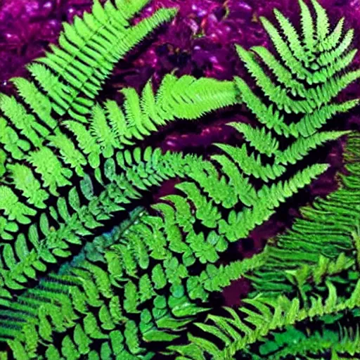 Prompt: top 1 0 most beautiful exotic ferns