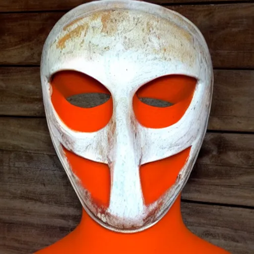 Image similar to orange gothic mask