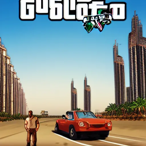 Image similar to gta : dubai, by lerapi