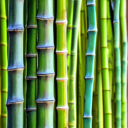 Image similar to lucky bamboo plant with blue background