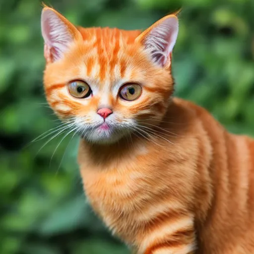 Image similar to a small orange tabby cat with no white on him