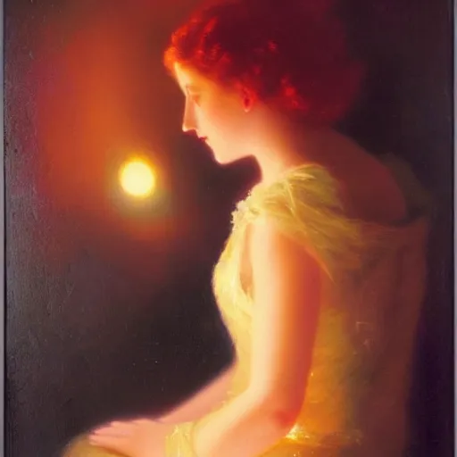 Image similar to photo of young woman by delphin enjolras