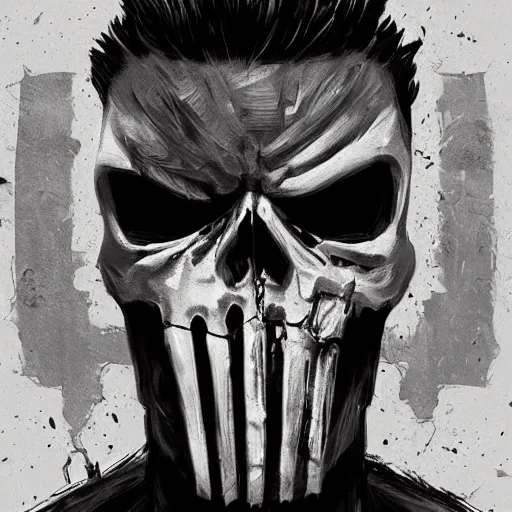 ArtStation - The Punisher Skull