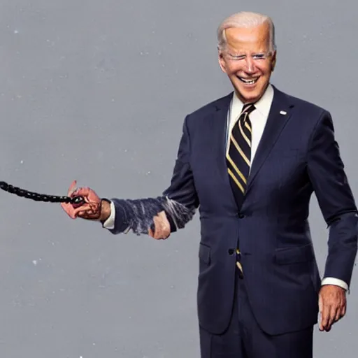 Image similar to joe biden as batman, realistic