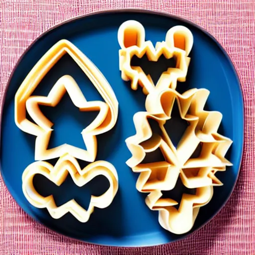 Image similar to funny cookie cutter shapes