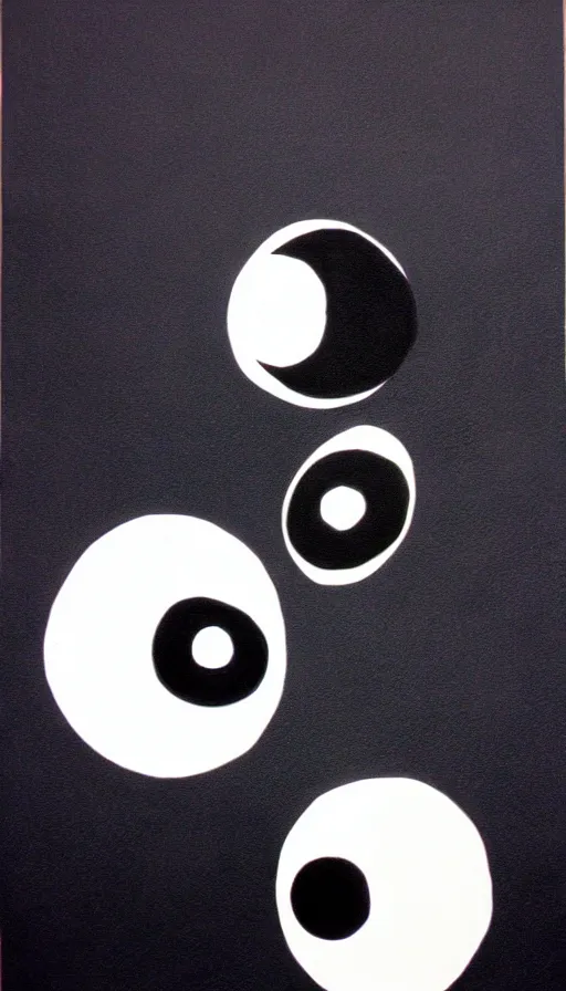 Prompt: Abstract representation of ying Yang concept, by Julie de Graag