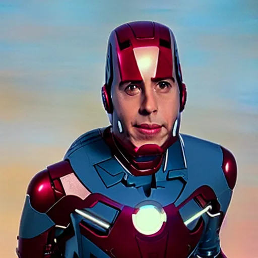 Prompt: jerry seinfield as ironman