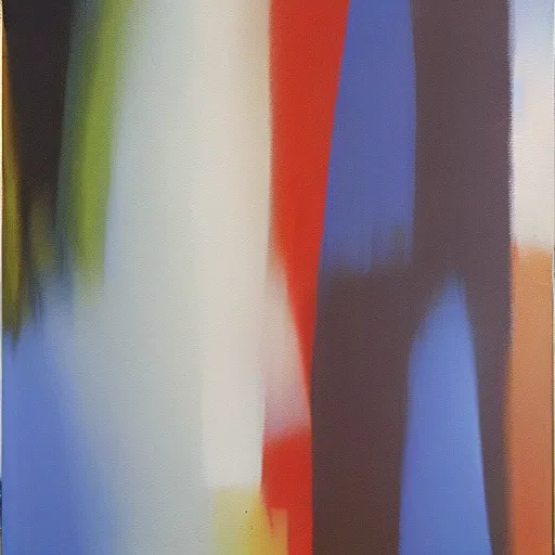 Image similar to painting by Gerhard Richter