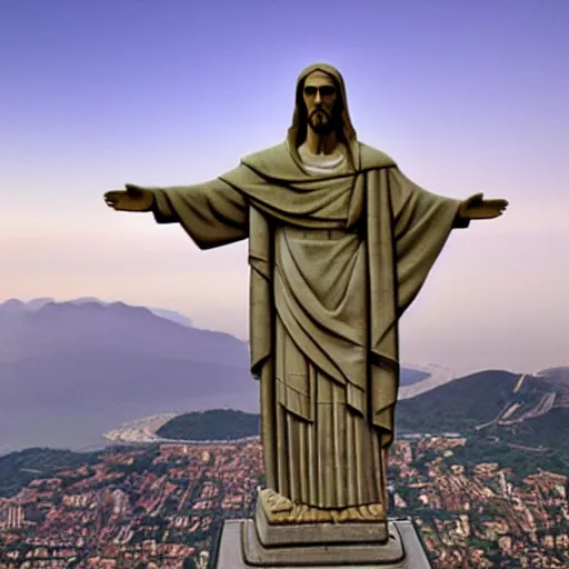 Prompt: Christ the Redeemer in Ancient Rome