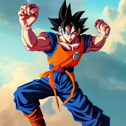 User blog:MakumSama/New Son Goku Maxed, Shindo Life Wiki