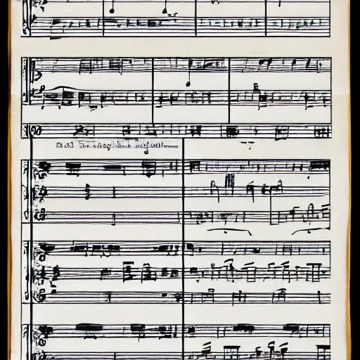 Image similar to sheet of music