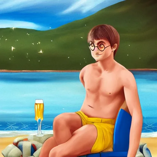 Harry potter sales swimming trunks