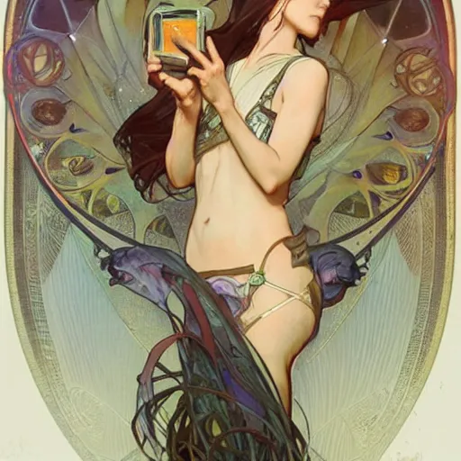 Image similar to art by artgerm and greg rutkowski and alphonse mucha