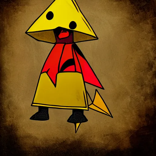 Prompt: pyramid head pikachu