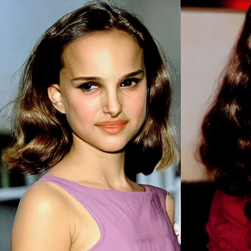 Image similar to young Natalie Portman meets old Natalie Portman