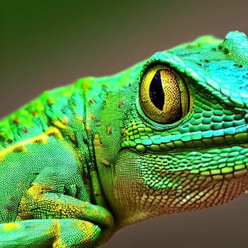 Image similar to green lizard logo, 4k