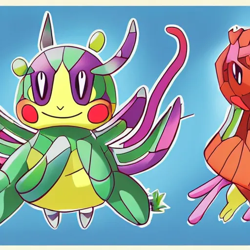 Image similar to illustration of an new pokemon inspired by an turtle and an monkey, in pokemon artstyle