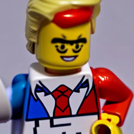 Prompt: lego donald trump