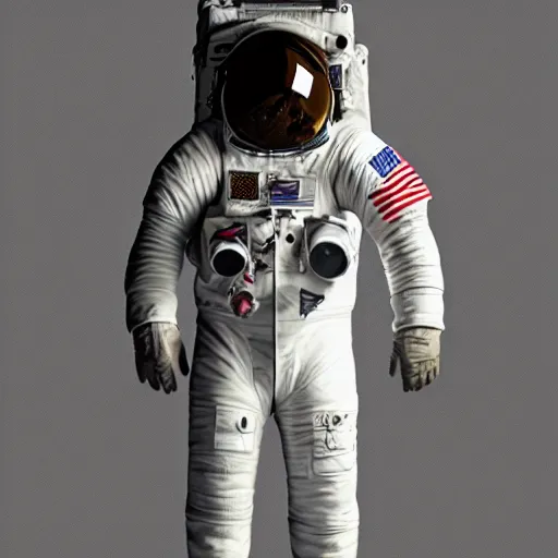 Image similar to full body portrait, astronaut octane render, 1 6 k