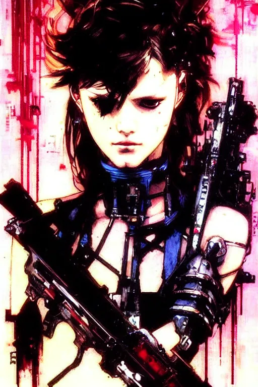 Image similar to synthwave, painting by john william waterhouse, yoji shinkawa