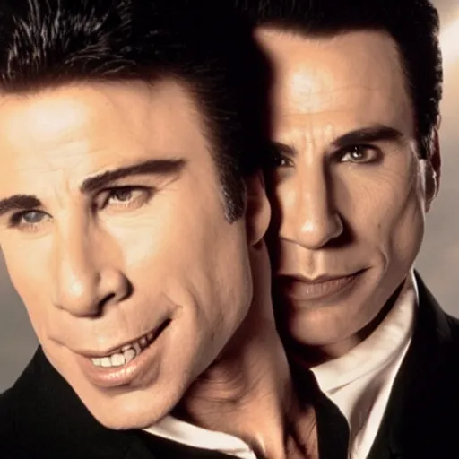 Image similar to a photo of john travolta as a vampire vampire vampire vampire