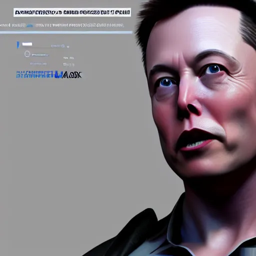 Image similar to 3 d render model of elon musk, blender, featured on artstation, unreal engine, video - game, playstation 4, xbox 3 6 0