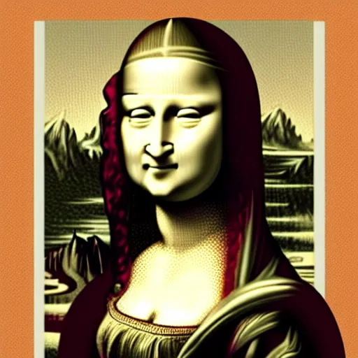 Image similar to Draws a hyper realistic image of monalisa