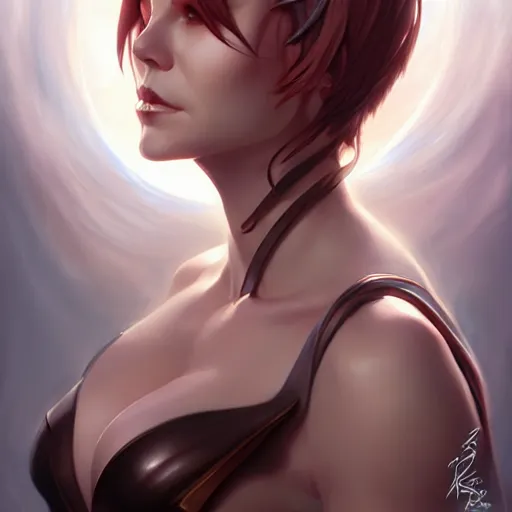 Prompt: skairipa , by artgerm, by krenz cushart, by peter kemp, by ross tran