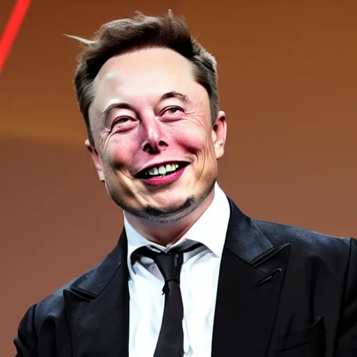 Image similar to elon musk combined with a bumblebee