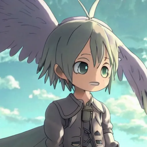 Image similar to angel in made in abyss