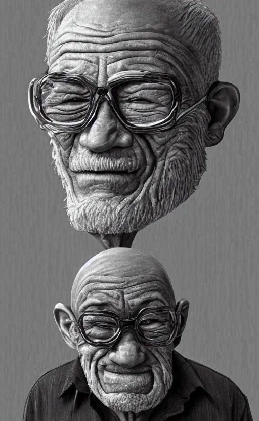 Image similar to old man doing hard work with their mask, do what we can, by paul lung, then leave it to god by samuel silva, non fiction, baroque, confidently, consistency, stability, elegantly, highly detailed, 8 k uhd, justify content center, artstation, concept art, matte, sharp focus, illustration, art by artgerm