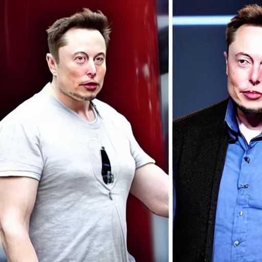 Prompt: elon musk with face of scarlet johanson