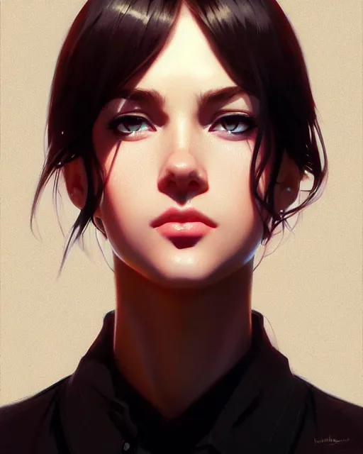 Prompt: karl - heinz urban!!!, fine - face, audrey plaza, realistic shaded perfect face, fine details. anime. realistic shaded lighting poster by ilya kuvshinov, magali villeneuve, artgerm, jeremy lipkin and michael garmash and rob rey