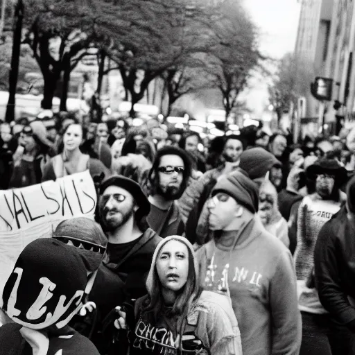 Image similar to portland oregon protests 3 5 mm