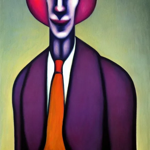 Image similar to fearful visage, portrait, peasant, cathedral, dystopian, pj crook, edward hopper, oil on canvas