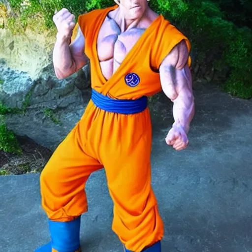 Image similar to dragon ball kakarot real life