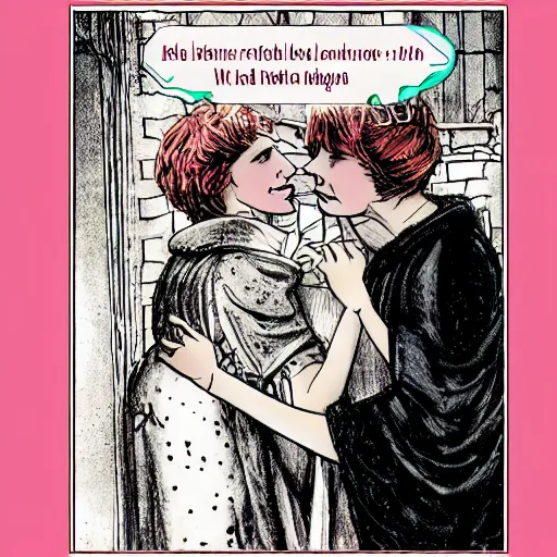 Image similar to romeo and juliet gay version illustration book